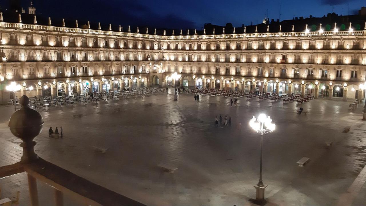 Plaza Mayor Salamanca Exterior foto